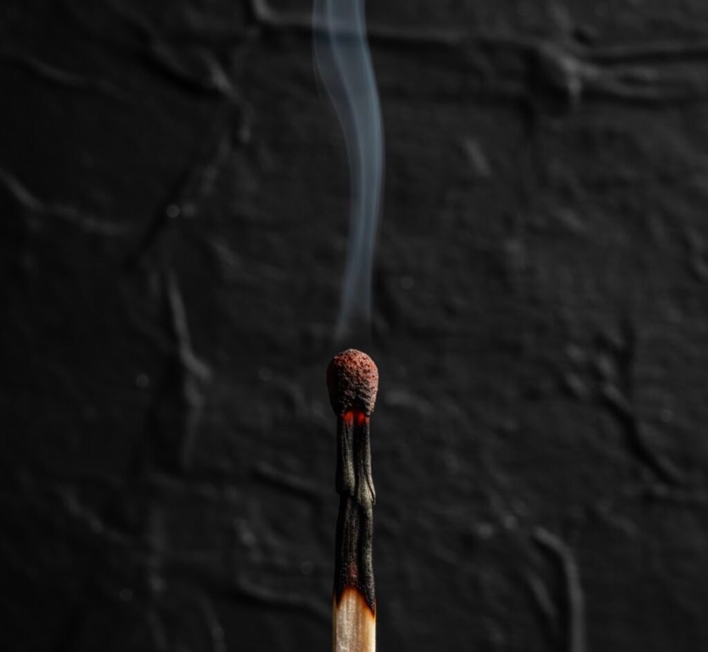 Cerilla apagada
