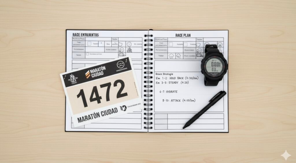 Plan de ritmos en el cuaderno