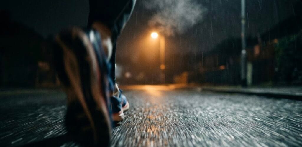 Correr de farola en farola